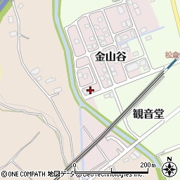 富山県魚津市金山谷2908-3周辺の地図