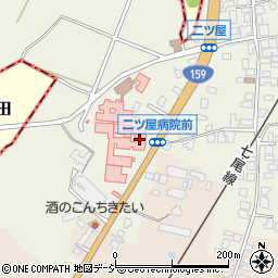 石川県かほく市二ツ屋（ソ）周辺の地図