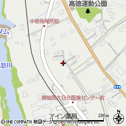 栃木県日光市高徳844周辺の地図