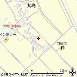 富山県滑川市大島238周辺の地図