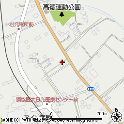 栃木県日光市高徳819周辺の地図