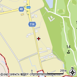 栃木県大田原市佐久山3557周辺の地図