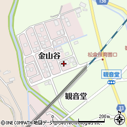 魚津市立　松倉保育園周辺の地図