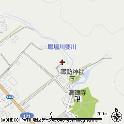 栃木県日光市高徳周辺の地図