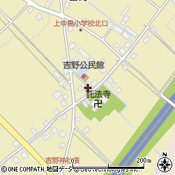 上中島公民館周辺の地図