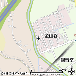 富山県魚津市金山谷2908-11周辺の地図