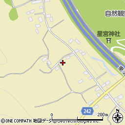 栃木県矢板市館ノ川244周辺の地図