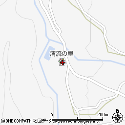 北志賀フィッシングパーク 清流の里周辺の地図
