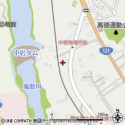 栃木県日光市高徳882周辺の地図