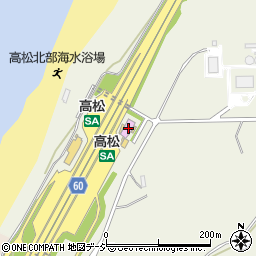 高松里山館周辺の地図