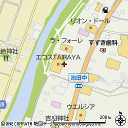 白栄舎　ＴＡＩＲＡＹＡ店周辺の地図