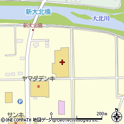 コメリハード＆グリーン北茨城店周辺の地図