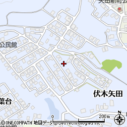 矢田南台第2児童公園周辺の地図