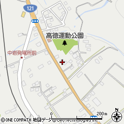 栃木県日光市高徳781周辺の地図