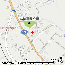 栃木県日光市高徳783周辺の地図