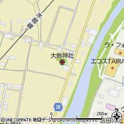 大鈴神社周辺の地図