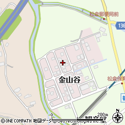 富山県魚津市金山谷2892-11周辺の地図
