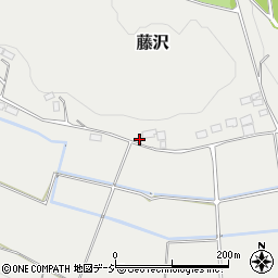 栃木県大田原市藤沢361周辺の地図