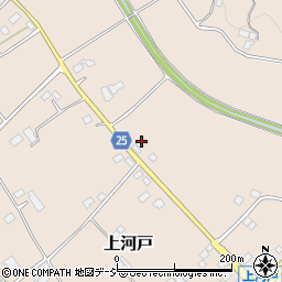 栃木県さくら市上河戸837周辺の地図