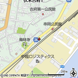 岡田青果店周辺の地図