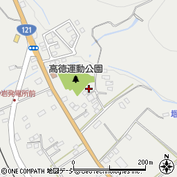 栃木県日光市高徳778周辺の地図