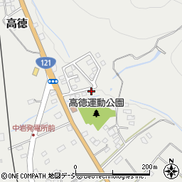 栃木県日光市高徳768周辺の地図