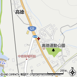 栃木県日光市高徳955周辺の地図