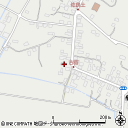 栃木県大田原市佐良土666周辺の地図