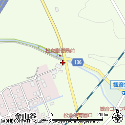 松倉簡易郵便局周辺の地図