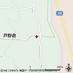 茨城県久慈郡大子町芦野倉401周辺の地図