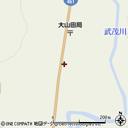 栃木県那須郡那珂川町大山田下郷1646周辺の地図