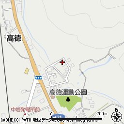 栃木県日光市高徳1331周辺の地図