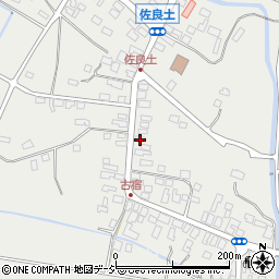 栃木県大田原市佐良土696周辺の地図