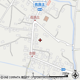 栃木県大田原市佐良土697周辺の地図