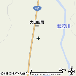 栃木県那須郡那珂川町大山田下郷1477周辺の地図