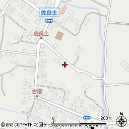 栃木県大田原市佐良土702周辺の地図