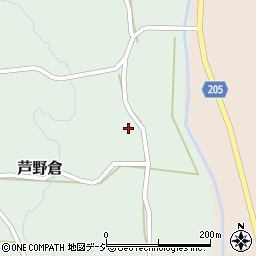 茨城県久慈郡大子町芦野倉506周辺の地図