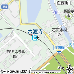 六渡寺駅周辺の地図