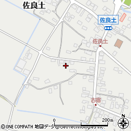 栃木県大田原市佐良土638周辺の地図
