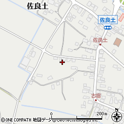 栃木県大田原市佐良土633周辺の地図