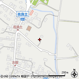 栃木県大田原市佐良土823周辺の地図