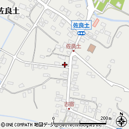 栃木県大田原市佐良土676-1周辺の地図