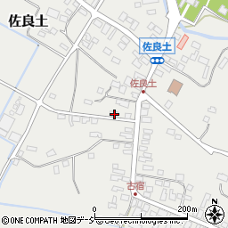 栃木県大田原市佐良土676周辺の地図