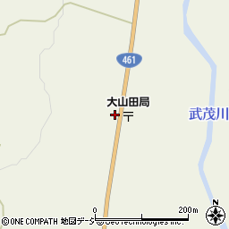 栃木県那須郡那珂川町大山田下郷1592周辺の地図