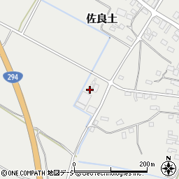 栃木県大田原市佐良土570周辺の地図