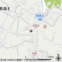栃木県大田原市佐良土677周辺の地図