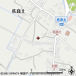 栃木県大田原市佐良土631周辺の地図
