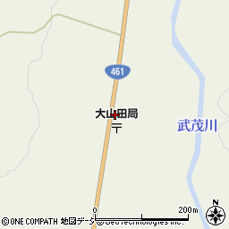 栃木県那須郡那珂川町大山田下郷1486周辺の地図