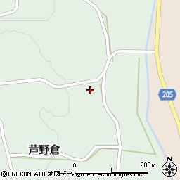 茨城県久慈郡大子町芦野倉515周辺の地図