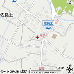 栃木県大田原市佐良土681周辺の地図